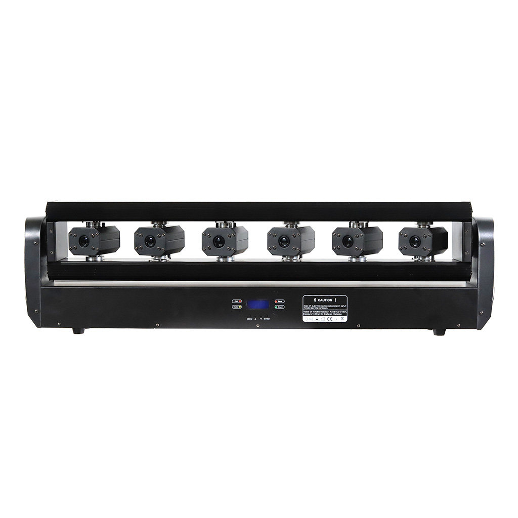 RGB 1Wx6eyes full color moving laser bar  RG-LL601MB